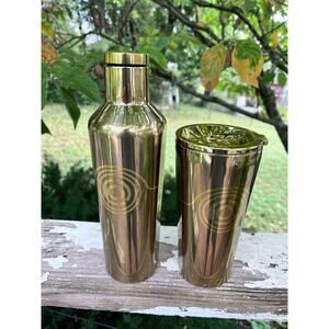 Corkcicle Canteen Star Wars Design C3PO Gold 16oz 475ml and Tumbler